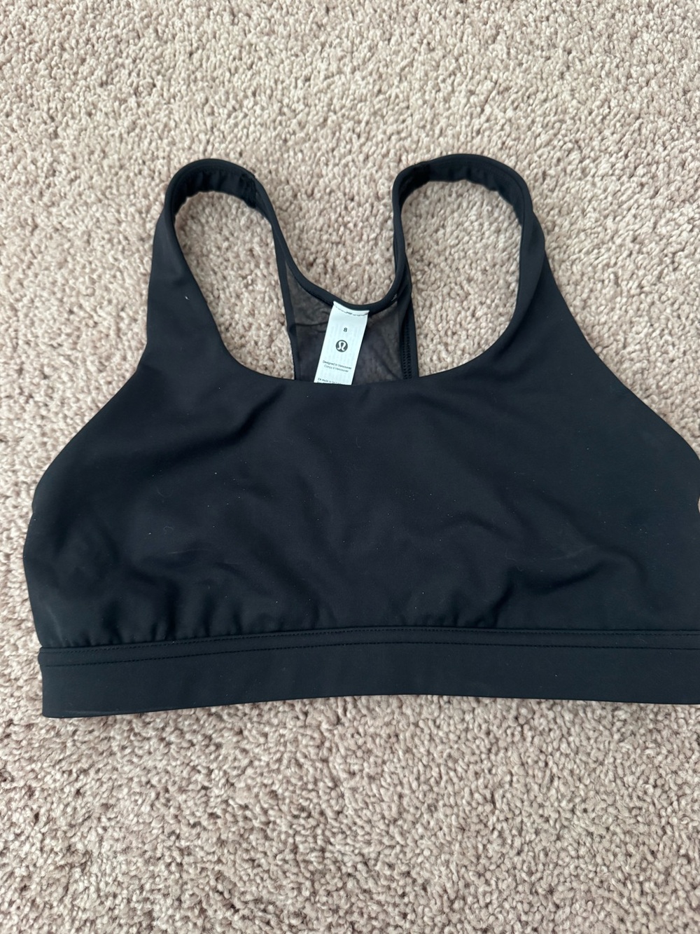 Wunder Train mesh back bra